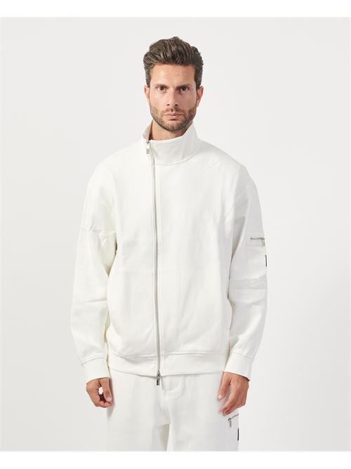 Felpa uomo Armani Exchange fullzip in cotone ARMANI EXCHANGE | XM000085-AF10818U0009